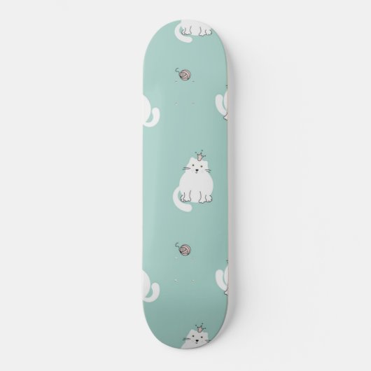 Kat patroon persoonlijk skateboard (Voorkant)