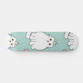 Kat patroon persoonlijk skateboard (Horizontaal)