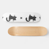 Kat patroon persoonlijk skateboard (Horizontaal)