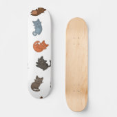 Kat patroon persoonlijk skateboard (Voorkant)