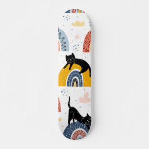 Kat patroon persoonlijk skateboard