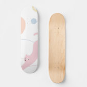 Kat patroon persoonlijk skateboard (Voorkant)