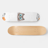 Kat patroon persoonlijk skateboard (Horizontaal)