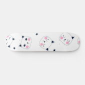 Kat patroon persoonlijk skateboard (Horizontaal)