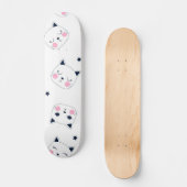 Kat patroon persoonlijk skateboard (Voorkant)