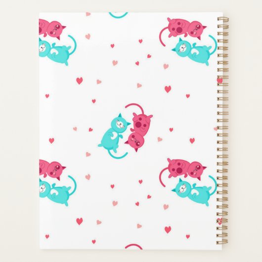Kat patroon planner (Achterkant)