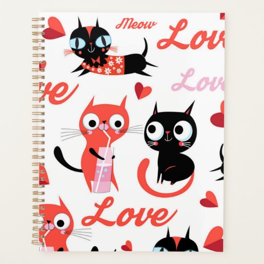 Kat patroon planner (Voorkant)
