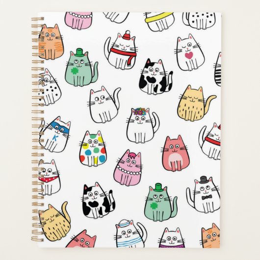 Kat patroon planner (Voorkant)