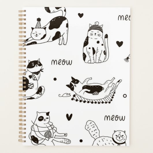 Kat patroon planner (Voorkant)