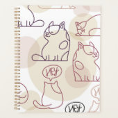Kat patroon planner (Voorkant)