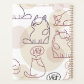 Kat patroon planner (Achterkant)