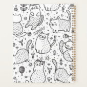 Kat patroon planner (Achterkant)