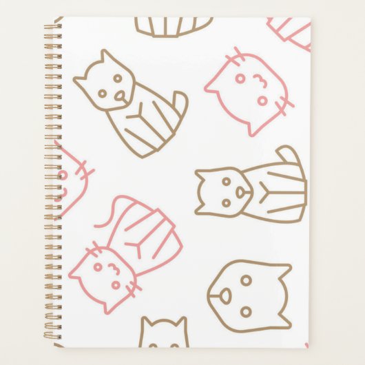 Kat patroon planner (Voorkant)