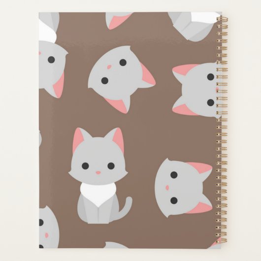 Kat patroon planner (Achterkant)