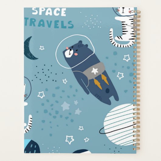 Kat patroon planner (Achterkant)