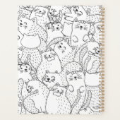 Kat patroon planner (Achterkant)