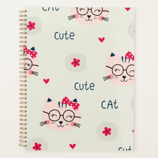 Kat patroon planner (Voorkant)