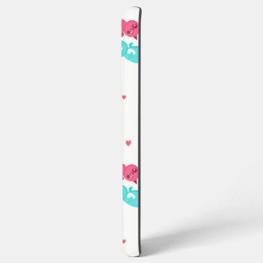 Kat patroon samsung galaxy hoesje (Achterkant horizontaal)