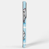 Kat patroon samsung galaxy hoesje (Rechterkant)