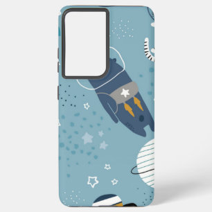 Kat patroon samsung galaxy hoesje