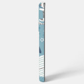 Kat patroon samsung galaxy hoesje (Achterkant horizontaal)