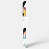 Kat patroon samsung galaxy hoesje (Achterkant horizontaal)