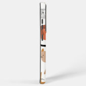 Kat patroon samsung galaxy hoesje (Rechterkant)