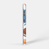 Kat patroon samsung galaxy hoesje (Rechterkant)