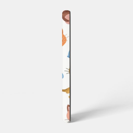 Kat patroon samsung galaxy hoesje (Linkerkant)