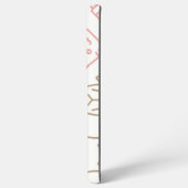 Kat patroon samsung galaxy hoesje (Achterkant horizontaal)