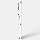 Kat patroon samsung galaxy hoesje (Achterkant horizontaal)