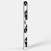 Kat patroon samsung galaxy hoesje (Rechterkant)