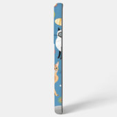 Kat patroon samsung galaxy hoesje (Achterkant horizontaal)