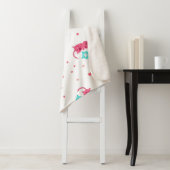 Kat patroon sherpa deken (In situ)