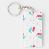 Kat patroon sleutelhanger (Voorkant)