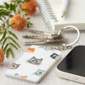 Kat patroon sleutelhanger (Voorkant Rechts)