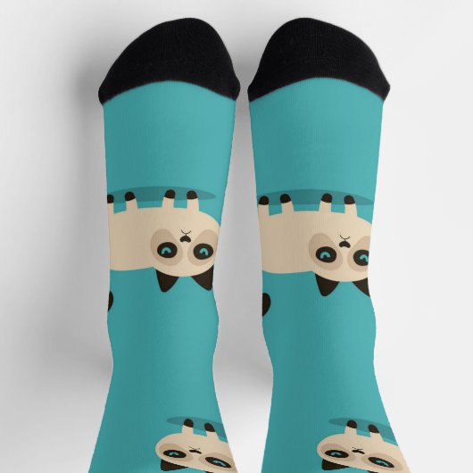 Kat patroon sokken (Top)