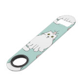 Kat patroon speed flessenopener (Voorkant Gekanteld)