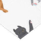 Kat patroon tafelkleed (Gekanteld)