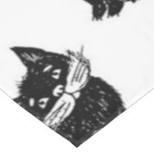Kat patroon tafelkleed (Gekanteld)