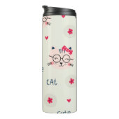 Kat patroon thermosbeker (Geroteerd rechts)