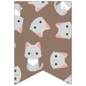 Kat patroon vlaggetjes (Derde vlag)