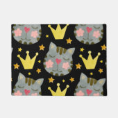 Kat Pattern Cute Pets Animals Deurmat (Voorkant)