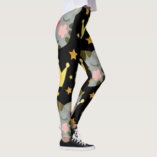 Kat Pattern Cute Pets Animals Leggings (Rechts)