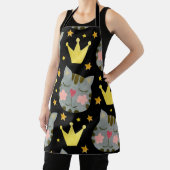 Kat Pattern Cute Pets Animals Schort (Insitu)