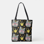 Kat Pattern Cute Pets Animals Tote Bag (Achterkant)