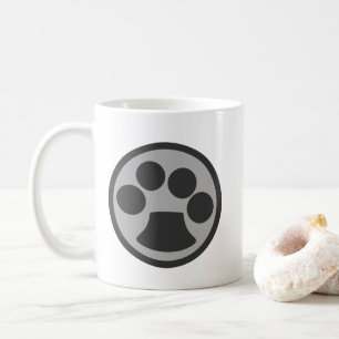 Kat Paw-afdrukken Koffiemok