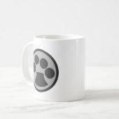 Kat Paw-afdrukken Koffiemok (Voorkant links)
