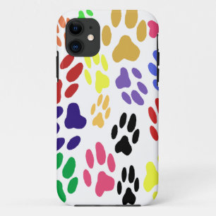 Kat Paw Drukt iPhone Case