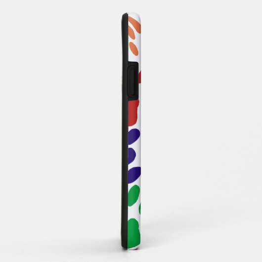 Kat Paw Drukt iPhone Case (Achterkant/rechts)